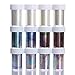 NICOLE DIARY 12 Pcs/Set Starry Sky Nail Foils Multicolor 4x100cm Nail Sticker Decal DIY Manicure Nail Art Transfer Sticker