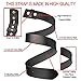 Falari Replacement Genuine Leather Belt Strap Without Buckle Snap on Strap 1.5