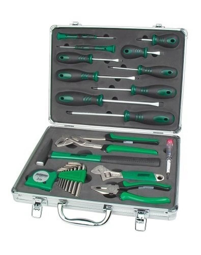 Mannesmann 29024 24-Piece Toolkit in Aluminium Case