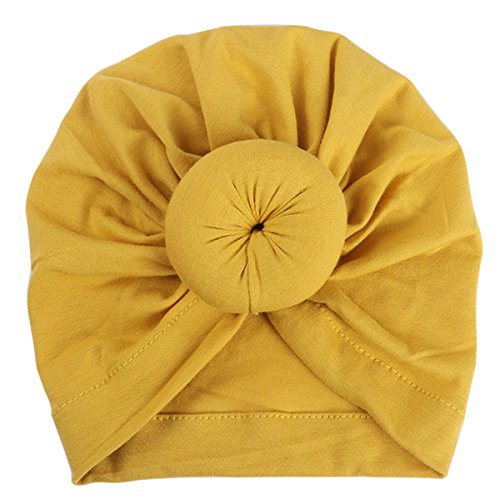 5pcs Newborn Baby Cotton Cloth Turban Toddler Rabbit Hospital Hat Ear Hat Kids Set Head Cap (NN65) - Thumbnail 3