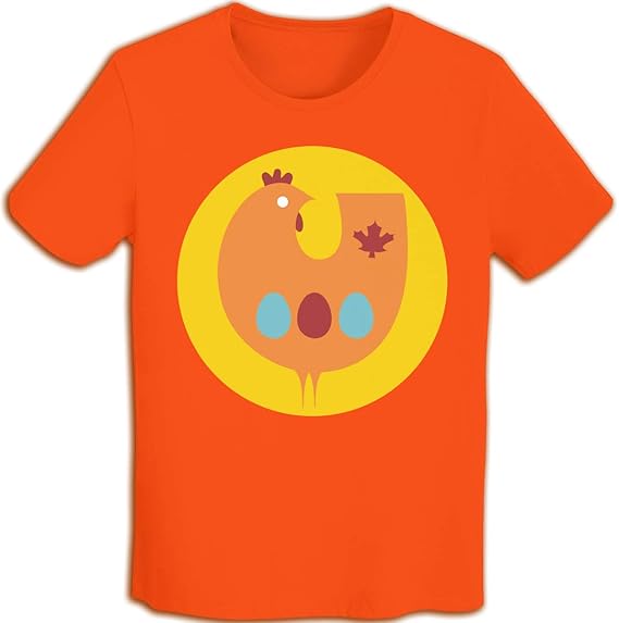 Amazon Co Jp ラッキードア Tシャツ 半袖 鶏 上着 メンズ 夏服 White 服 ファッション小物