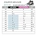 Zisuper Men’s 3 Pack Athletic No Show Running Socks Cushioned Low Cut Sport Sock