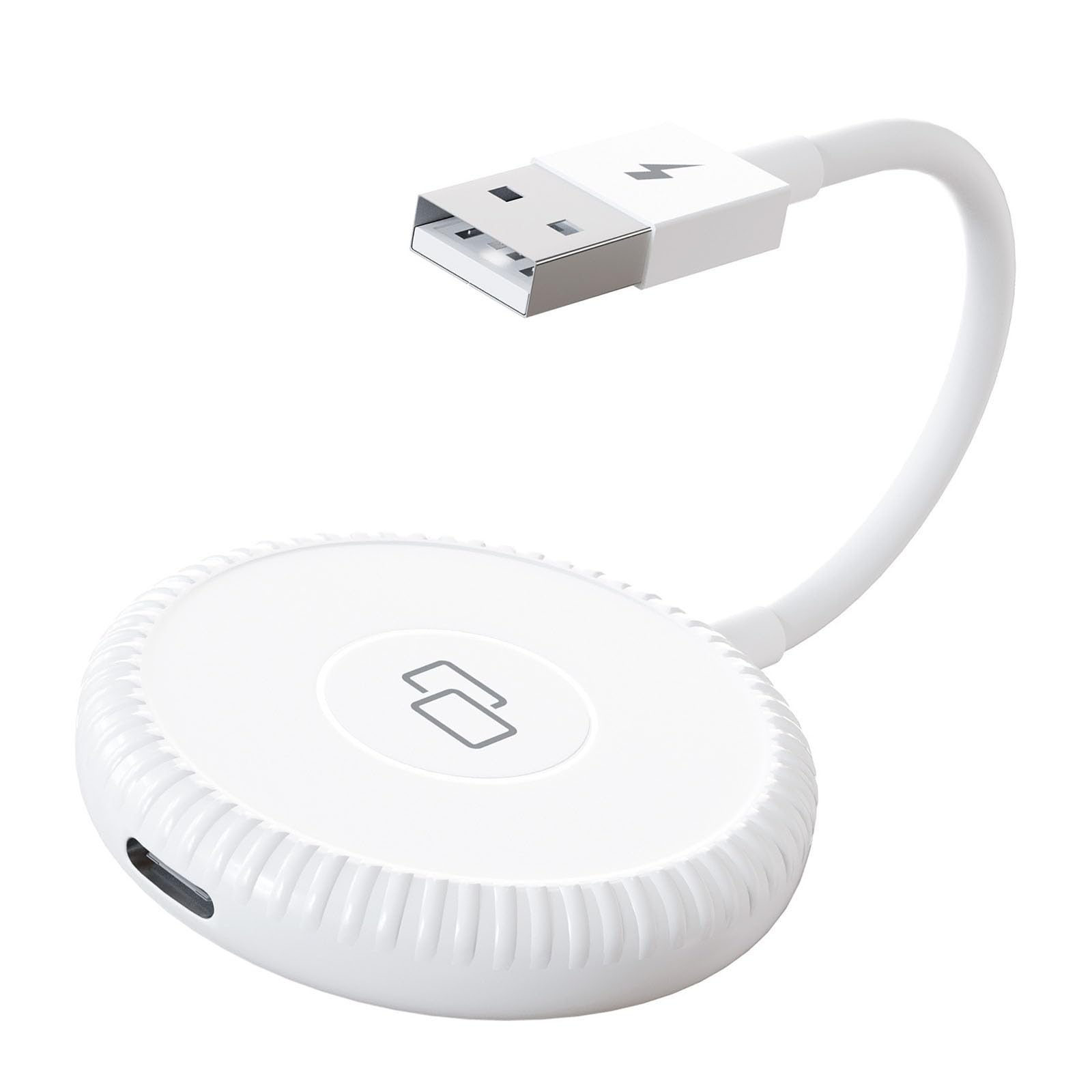 Photo 1 of Car Screen Mirroring Device,Carplay Mirror Adapter Wired Carplay Mirrorring Dongle Phone Screen Mirroring Device for I Phones (Round)