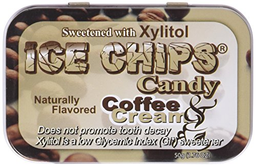 Hand Crafted Candy Tin Coffee & Cream Ice Chips Candy 1.76 oz Candy