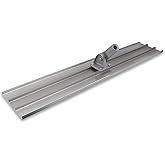 MARSHALLTOWN QLT Magnesium Concrete Bull Float, 48 Inch, Assembled in USA | Extruded Magnesium Alloy Blade, Square End, Fixed Bracket, Lightweight with Long Wear, MB48