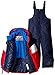 Rothschild Little Boys' Athletic Snowsuit Toddler, Red, Small/2T