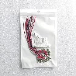 Gebildet 10pcs 6mm LED Metal Indicator Light