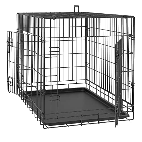 30/36/42Inches Dog Crate Folding Metal Wire Dog Crate Dog Kennel Pet