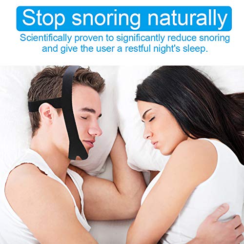Anti Snoring Chin Strap for Men and Women,Anti Snore Device 2 Types Anti Snoring Snore Reducing Aid(With Hem)