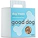 Sojos Natural Pet Food Good Dog Crunchy Natural Dog Treats, Blueberry Cobbler, 8-Ounce Box