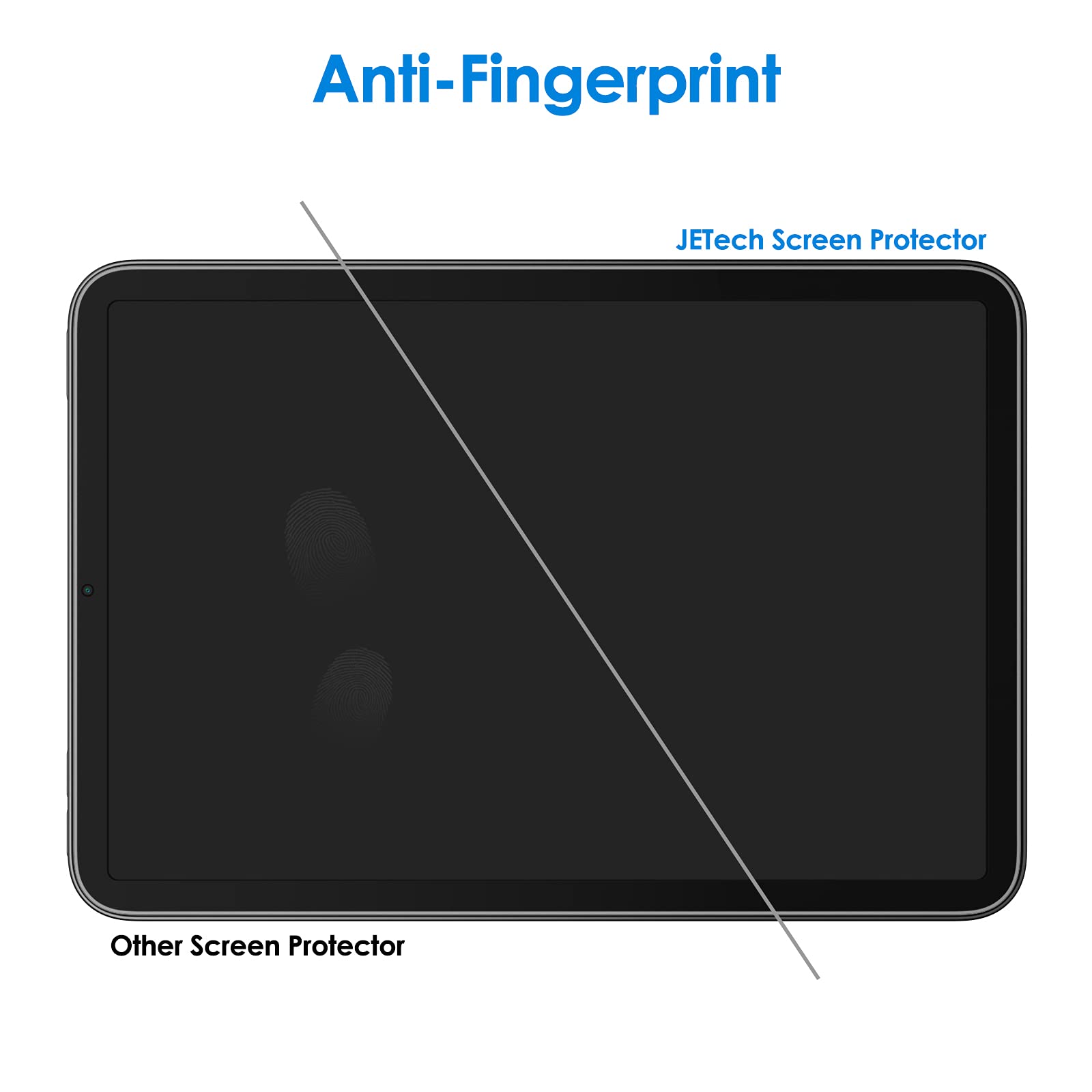 JETech Screen Protector for iPad mini (A17 Pro, 2024 Model, 7th Generation) / mini 6 (2021 Model, 6th Generation), 8.3-Inch, Tempered Glass Film, 2-Pack