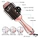 Hair Dryer Brush, One Step Hair Dryer & Volumizer, Hot Air Brush, 3-in-1 Negative Ion Straightening Brush Salon and Curly Hair Comb Reduce Frizz and Static