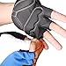 WOLFBIKE Non-Slip Gel Pad Gloves Cycling Riding Gloves,Blue,XL(9-10cm)