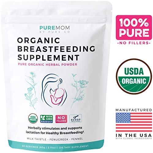 USDA Organic Breastfeeding Supplement (Powder) Increase Milk Supply