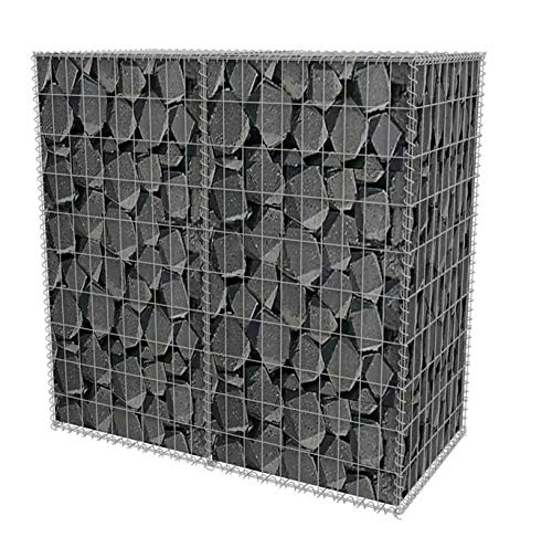 Gabione, Gabion Netzkorb Pflanzen Hochbeet aus Verzinkter Stahl für Garten, 100 x 50 x 100 cm – Bild 5