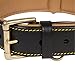 Soft Touch Collars Black Leather Dog Collar, Real Genuine Leather, Best for Large Male or Female Dogs