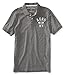 Aeropostale Men's Aero 1987 Ny Logo Jersey Polo Shirt