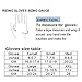Chitone Full Finger Skeleton Motocross Riding Gloves for Motorcycle (Large, White)