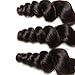 Beauty Forever Hair Brazilian Virgin Hair Loose Wave Weft 3bundles 100% Unprocessed Human Virgin Remy Hair Extensions Natural Color 95-100g/pc