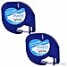Cowell-Color Compatible for Dymo LetraTag 91201 Black on White (12mm x 4m) Plastic Label Tapes for Dymo LetraTag LT-100H, LT-100T, LT-110T, QX 50, XR, XM, 2000, Plus Label Makers (2)