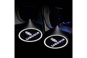 IITA 2PCS Car Door Lights Logo Projector for Lincoln,Courtesy Ghost Shadow Welcome Door Lamp Fit Lincoln All Models