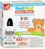 NeilMed Pharmaceuticals - Sinus Rinse Kids All Natural Kit - 60 Premixed Packets