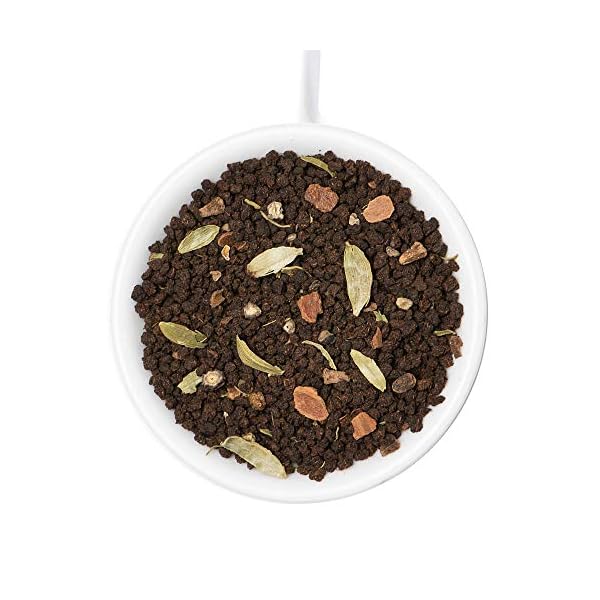 VAHDAM, Earl Grey Masala Chai Tee (100 Tassen) | 100% NATÜRLICHE GEWÜRZE | Schwarzer Tee mit Bergamottenöl | Gewürzter… – Bild 3