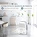 Afloia Dehumidifier for Home 52oz(1500ml) Capacity Ultra Quiet for 2200 Cubic Feet (250 sq ft) Portable Dehumidifiers for Bathroom, Bedroom, Dorm Room, Baby Room, RV