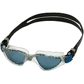 Aqua Sphere Kayenne Swim Goggles with Smoke Lens (Black/Blue)