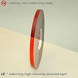 3M Scotchcal Reflective Striping Tape, Red, .25-Inch by 50-Foot