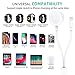 Compatible with Apple Watch iWatch Charger, 2 in 1 Wireless Charger Cable for Apple Watch Series 4/3/2/1 and iPhone XR/XS/XS Max/X/8/8Plus/7/7Plus/6/6Plus
