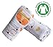 Set of 2 - 100% ORGANIC cotton GIANT muslin baby swaddle blankets - 47