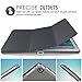 MoKo Case Fit iPad Air - Slim Lightweight Smart Shell Stand Cover with Translucent Frosted Back Protector Fit Apple iPad Air 9.7