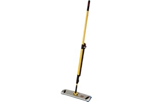 Rubbermaid Commercial 1835528 Products Pulse Microfiber Floor Cleaning System, Handle with Single-Sided Mop Frame