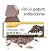 Organic Food Bar - Chocolate Chip, Certfied Organic Vegan Protein Bars (Pack of 12, 2.4 oz)