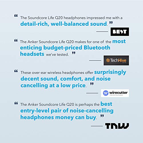 Anker Soundcore Life Q20 Auriculares H bridos Con Cancelaci n
