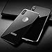iPhone X / XS Back Screen Protector, Kolpop 3D Full Coverage iPhone X / XS Tempered Glass Back Protector, Anti-Fingerprint Case Friendly Anti-Scrath Back Glass Protector Film For iPhone X / XS(Black)