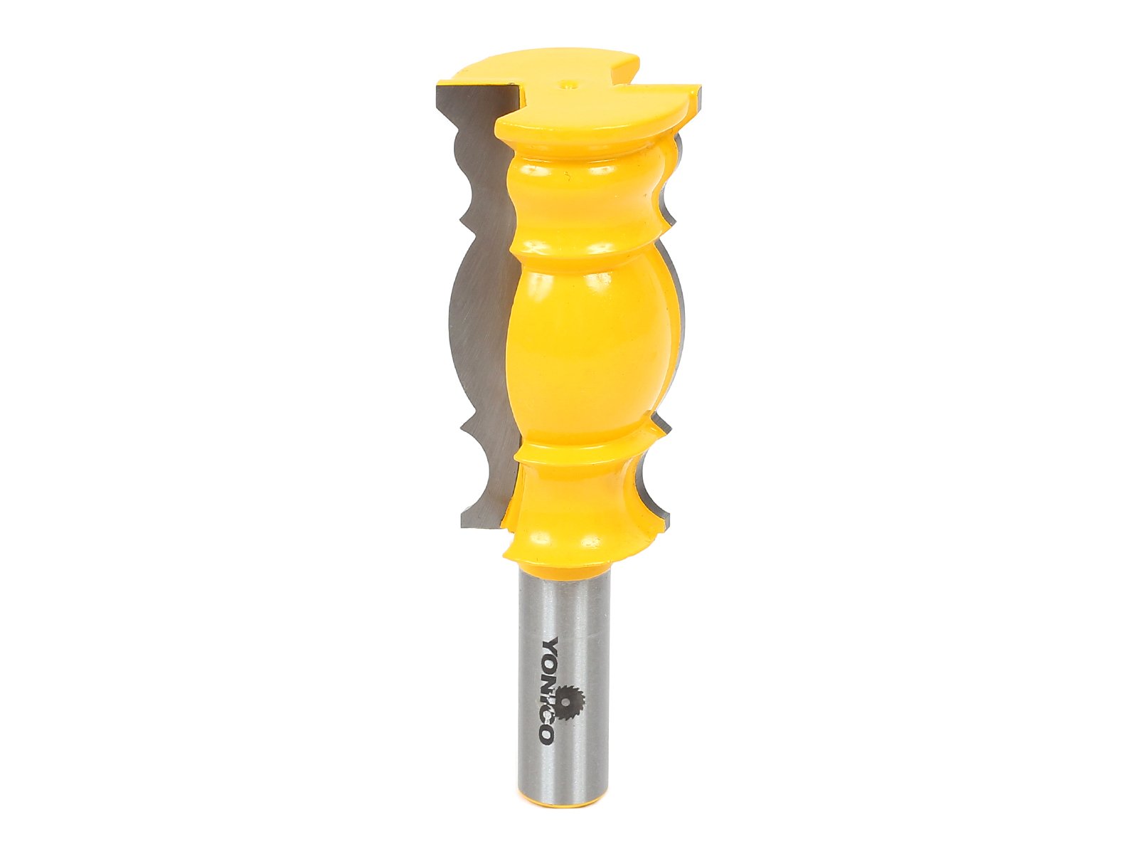 Yonico 16147 - Crown Molding Router Bit, Bead & Ogee - Cutting Height: 2-1/2", Depth: 1/4" - 1/2" Shank