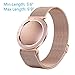 Misfit Shine 2 Band, No1seller Replacement Milanese Loop Stainless Steel Band Strap Bracelet Wristband With Laser Curved Numbers for Misfit Shine 2 Tracker Sleep Monitor