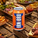 IRN-BRU Regular 24 Pack 24 x 330ml Cans Iconic Flavoured Fizzy Drinks view 2