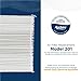 AprilAire 201 Replacement Furnace Filter for AprilAire or Space-Gard 2200 or 2250 Whole-House Air Purifiers - MERV 10, 20x25x6 Air Filter (Pack of 4)