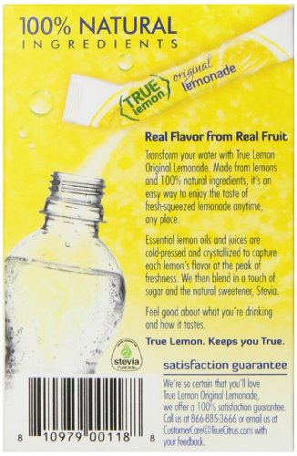 True Lemon Lemonade Mix, 10 Pack - Image 4