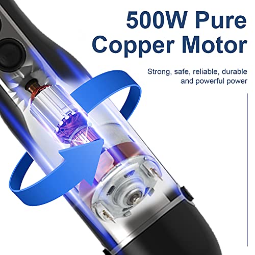 Wancle Immersion Hand Blender Set Stick Blender 16Speed 4in1 With