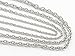 33ft Stainless Steel Rolo Cable Chains Findings Fit for Jewelry Making &DIY (SC-1027-B)