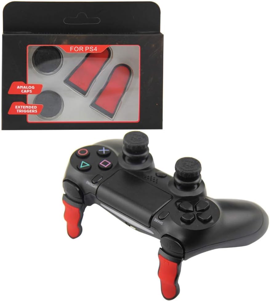 Forart 4pcs Silicone Thumbstick Grip Trigger Extenders Boutons Pour Ps4 Presses A Biscuits Patisserie Rodschinson Com