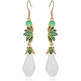 Gold Dangle Earrings for Women Long Drop Earrings 18k Gold Plated 925 Sterling Silver Earrings Jewellery