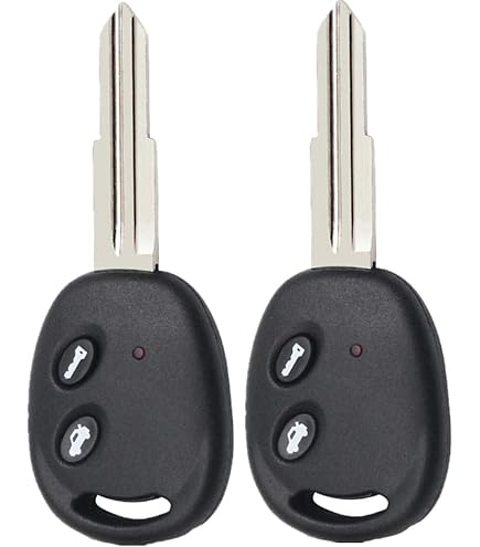 Flip Key Shell Case For Chevrolet Aveo, Lova, Sonic – 2-Button Remote Blank Key Fob Housing