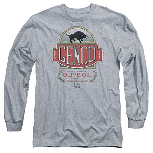 Godfather Genco Olive Oil Unisex Adult Long-Sleeve T Shirt for Men and Women, X-Large