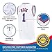 AFLGO Bug #1 Space Basketball Movie Stitched Jersey S-XXL 90S Costume Hip Hop Party Clothing - White, Medium