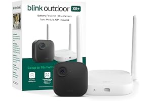 Blink Outdoor XR+ — Extended Range Wireless Outdoor 4 Camera with 10x security coverage powered by Blink's proprietary XR tec